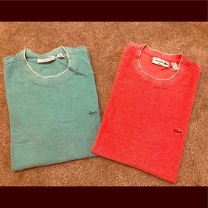 Lacoste Men shirts Sz M